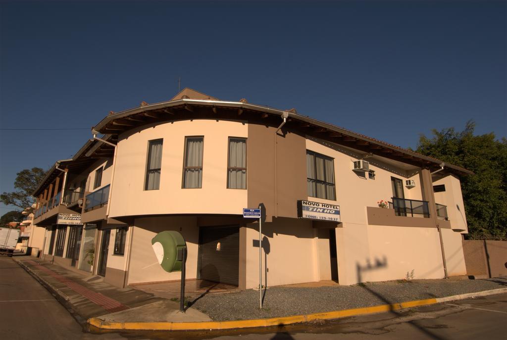 Novo Hotel Tinho Rio do Sul Bagian luar foto